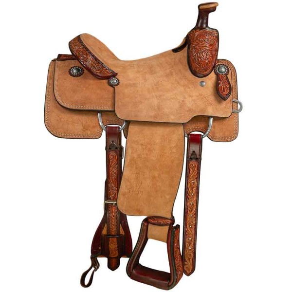 Roughout Roper Saddle